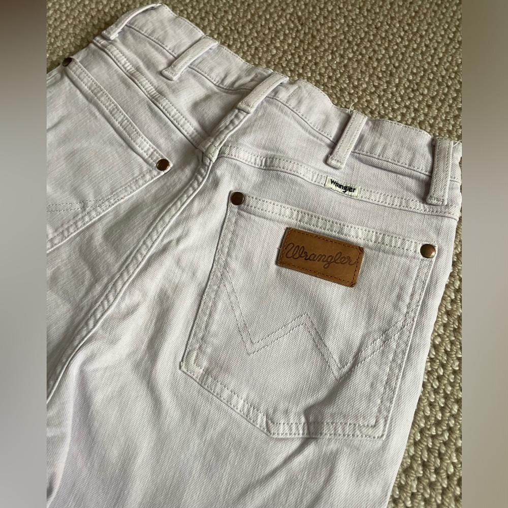 VINTAGE Wrangler Light Purple/Lilac Bootcut Jeans - Picture 4 of 16